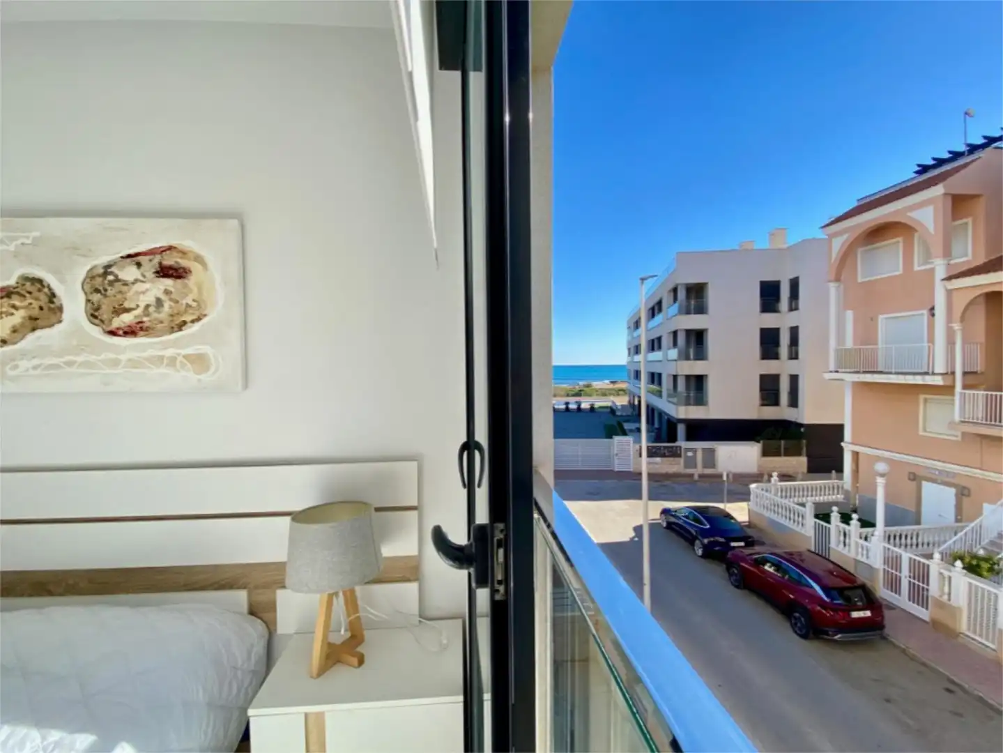 Flat for sale in Via Augusta, 8, El Moncayo - El Pòrtic Balcony of Flat for sale in Guardamar del Segura with Air Conditioner, Swimming Pool and Furnished