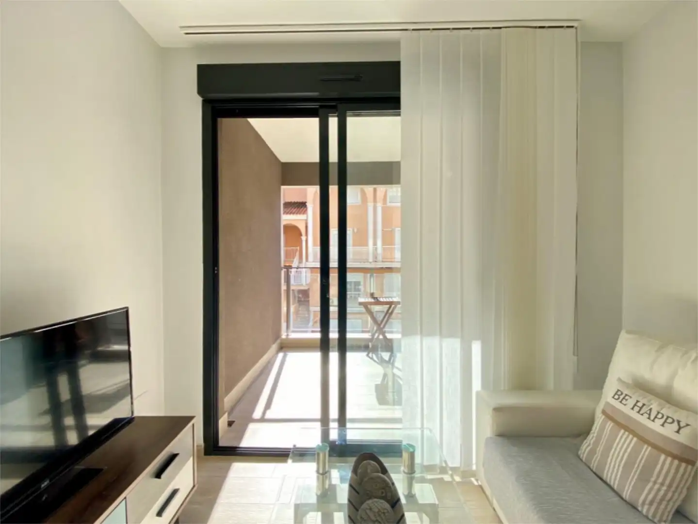 Flat for sale in Via Augusta, 8, El Moncayo - El Pòrtic Bedroom of Flat for sale in Guardamar del Segura with Air Conditioner, Swimming Pool and Furnished