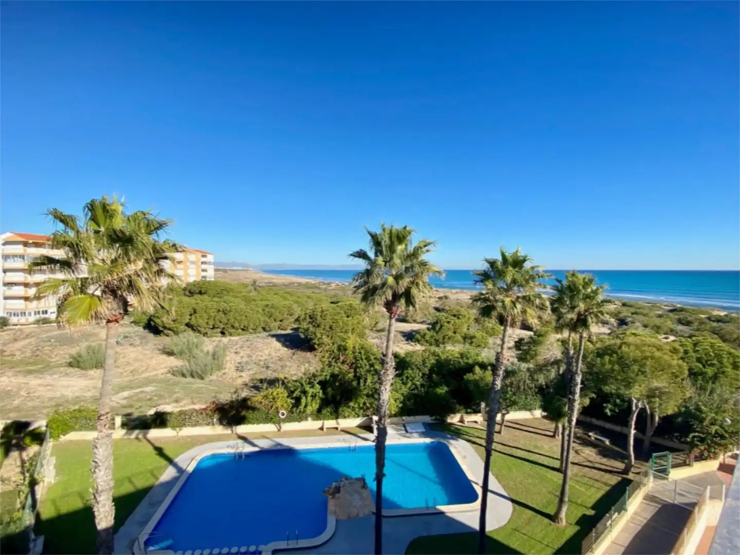 Flat for sale in Via Augusta, 8, El Moncayo - El Pòrtic Garden of Flat for sale in Guardamar del Segura with Air Conditioner, Swimming Pool and Furnished