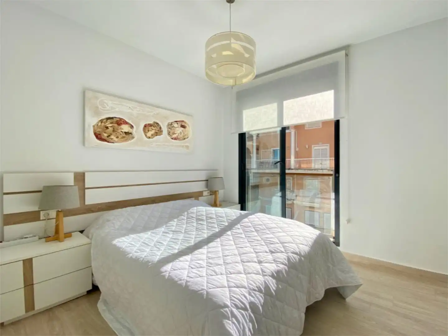 Flat for sale in Via Augusta, 8, El Moncayo - El Pòrtic Bedroom of Flat for sale in Guardamar del Segura with Air Conditioner, Swimming Pool and Furnished