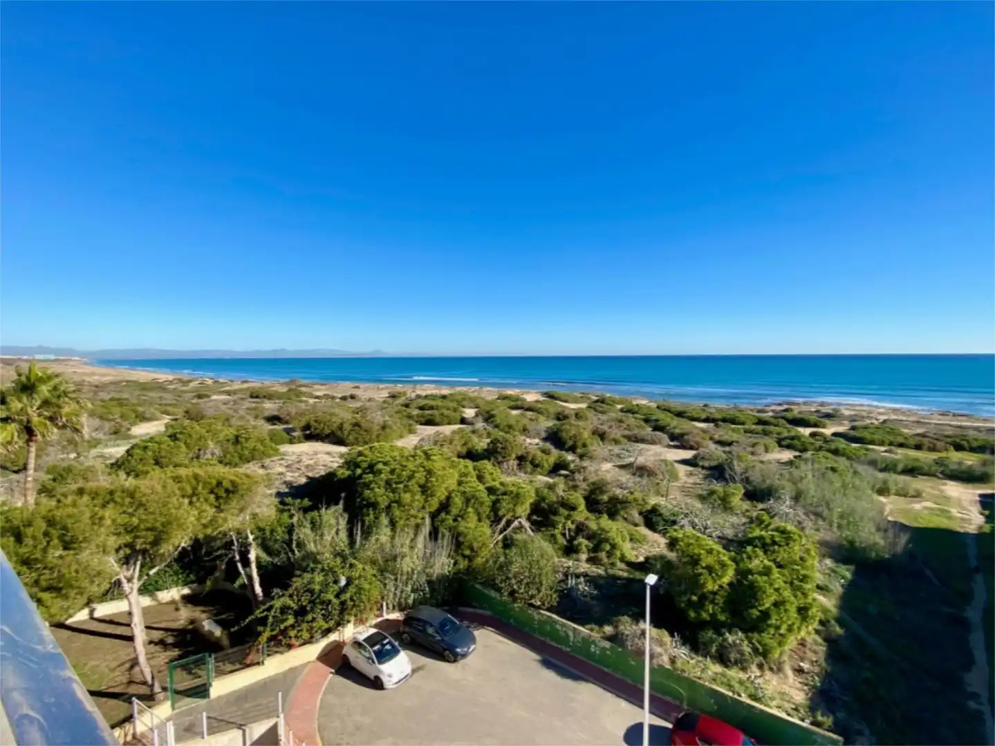 Flat for sale in Via Augusta, 8, El Moncayo - El Pòrtic Exterior view of Flat for sale in Guardamar del Segura with Air Conditioner, Swimming Pool and Furnished