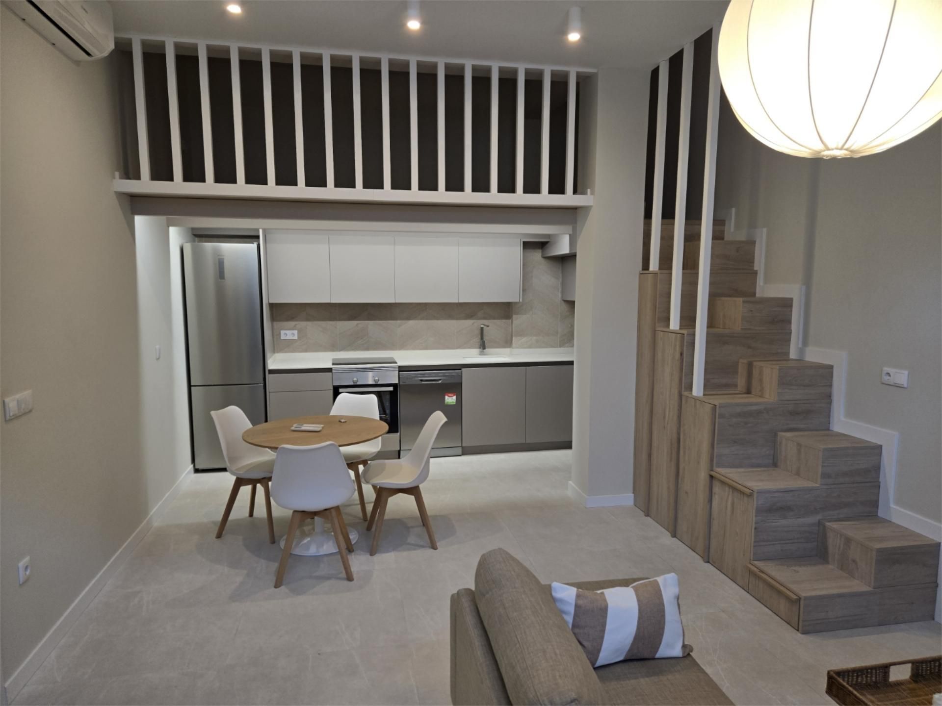 Kitchen of Loft to rent in Favara  with Air Conditioner, Heating and Terrace