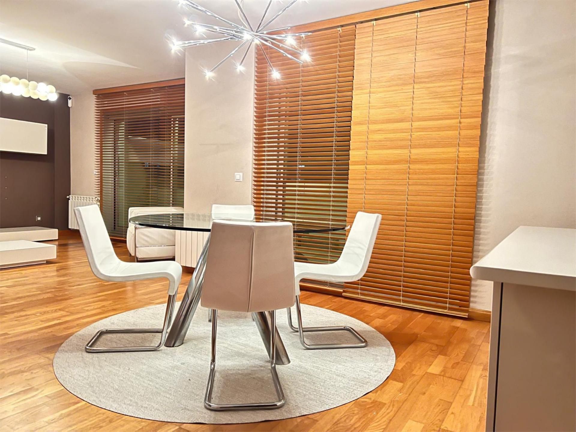 Dining room of Flat for sale in Narón  with Heating, Parquet flooring and Terrace