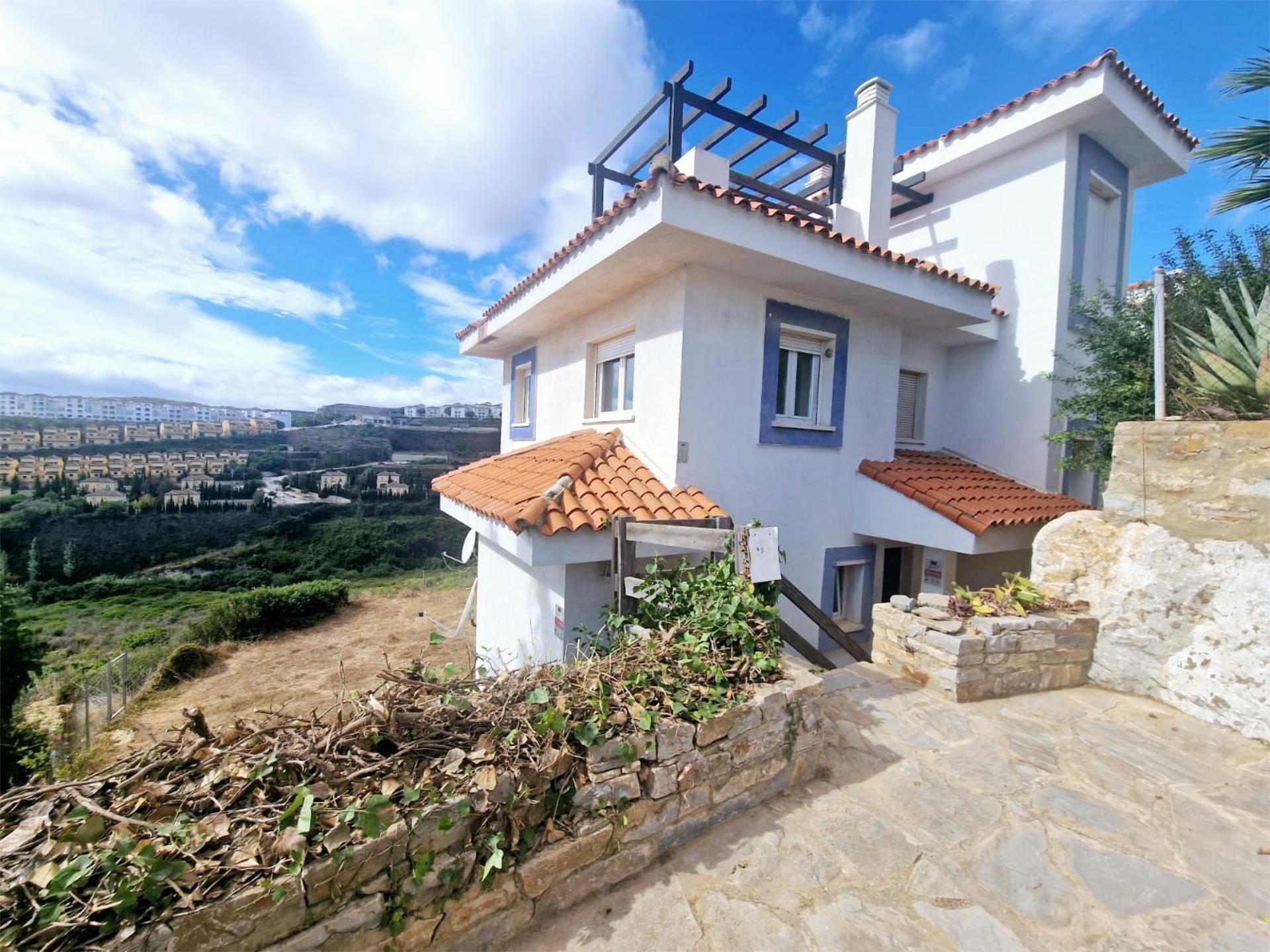 Exterior view of House or chalet for sale in Manilva  with Terrace