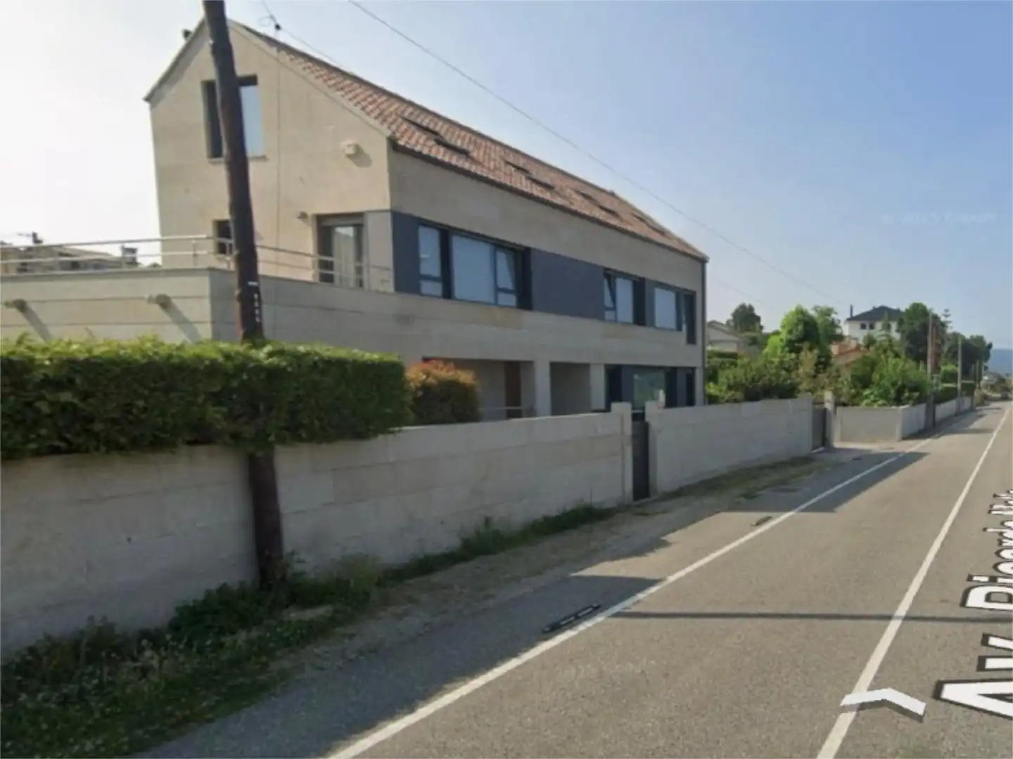 Vista exterior de Piso en venta en Vigo 