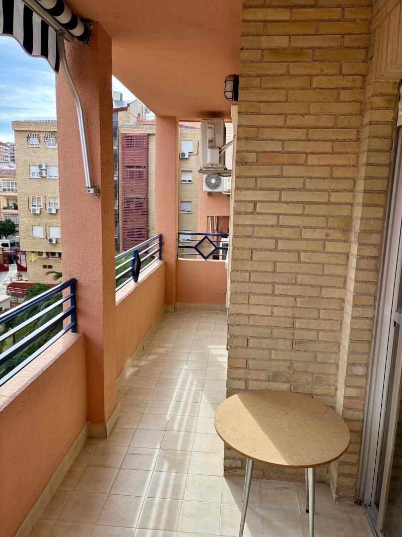 Balcony of Flat for sale in  Jaén Capital  with Air Conditioner, Private garden and Storage room
