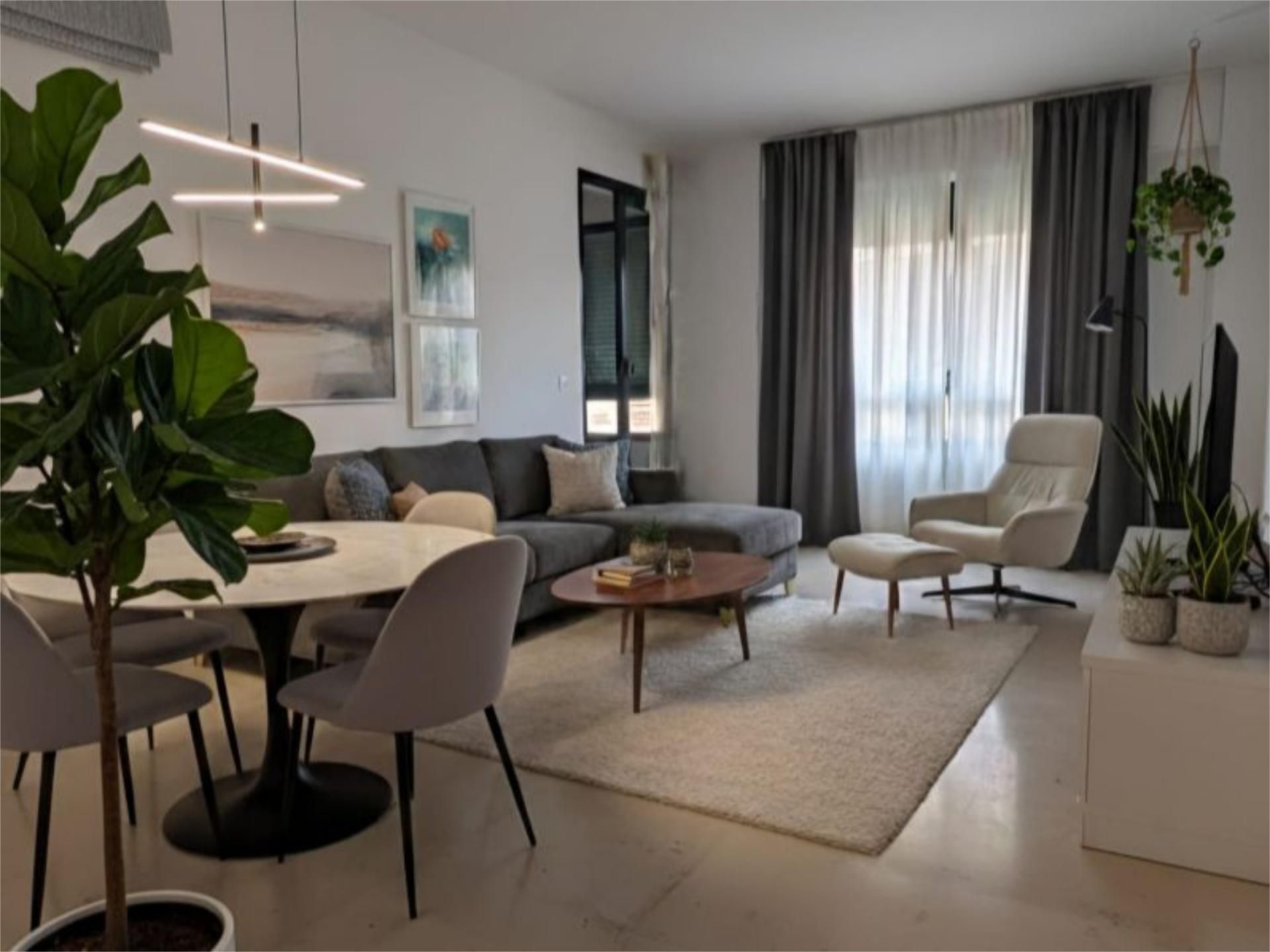 Flat for sale in Calle Unamuno, Buenavista - Chapatal Living room of Flat for sale in Santa Cruz de Tenerife Capital with Terrace, Swimming Pool and Community parking