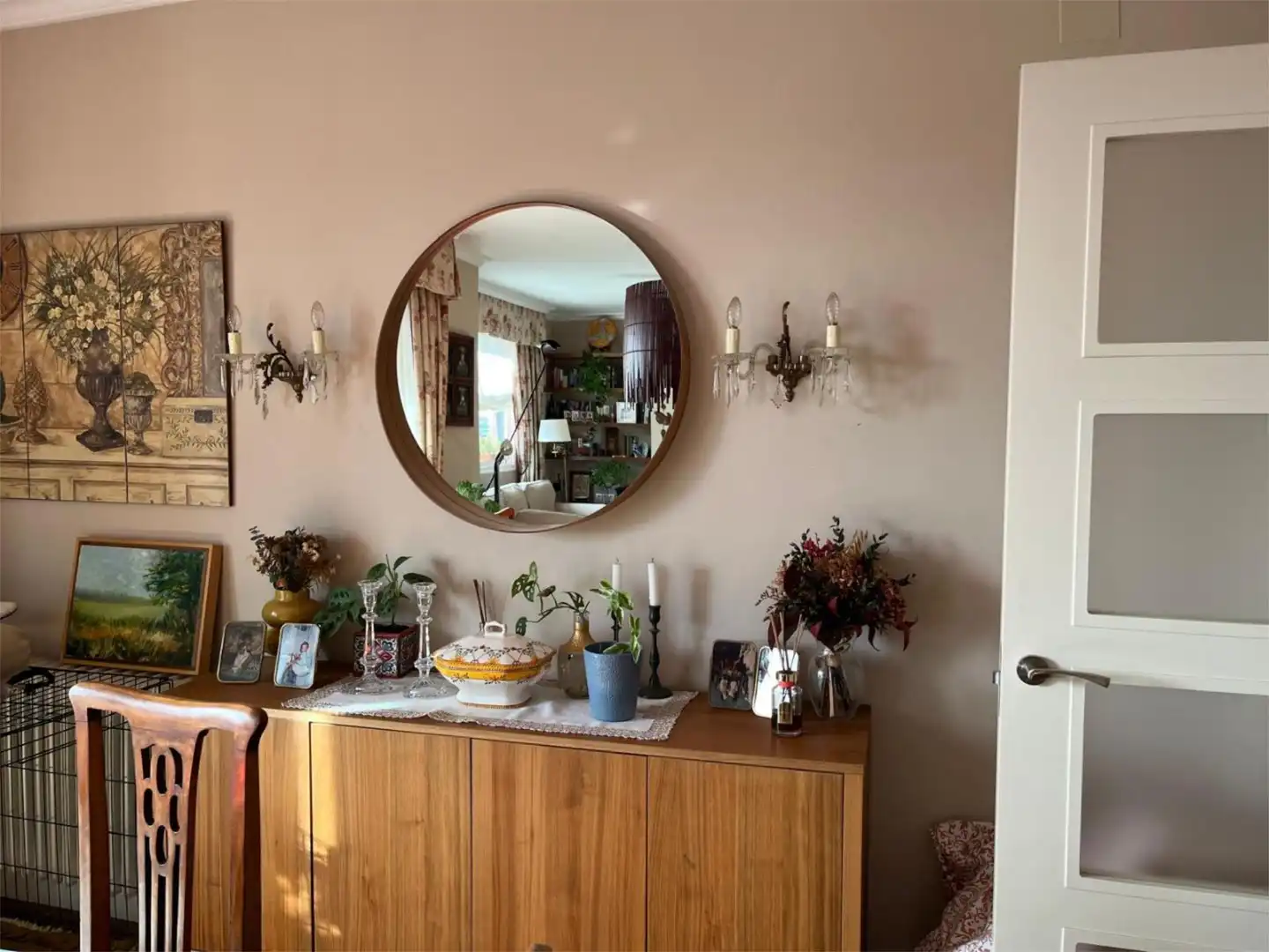 Dining room of Flat for sale in Sevilla  with Air Conditioner, Heating and Parquet flooring