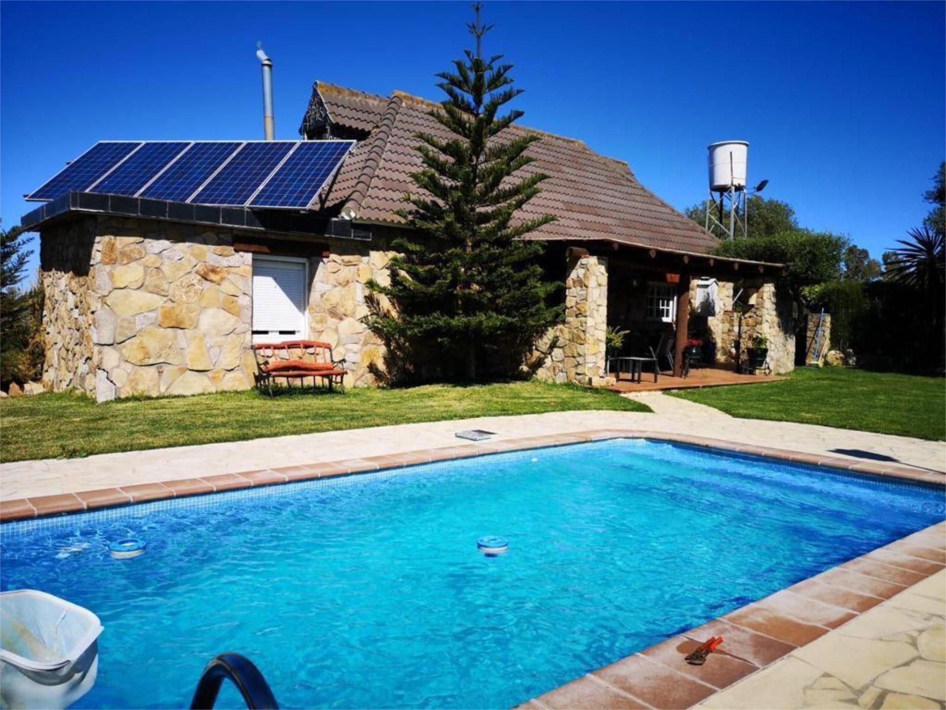 Country house to rent in Calle Benalup-Medina, 3, Medina Sidonia Swimming pool of Country house to rent in Medina Sidonia with Air Conditioner, Heating and Private garden