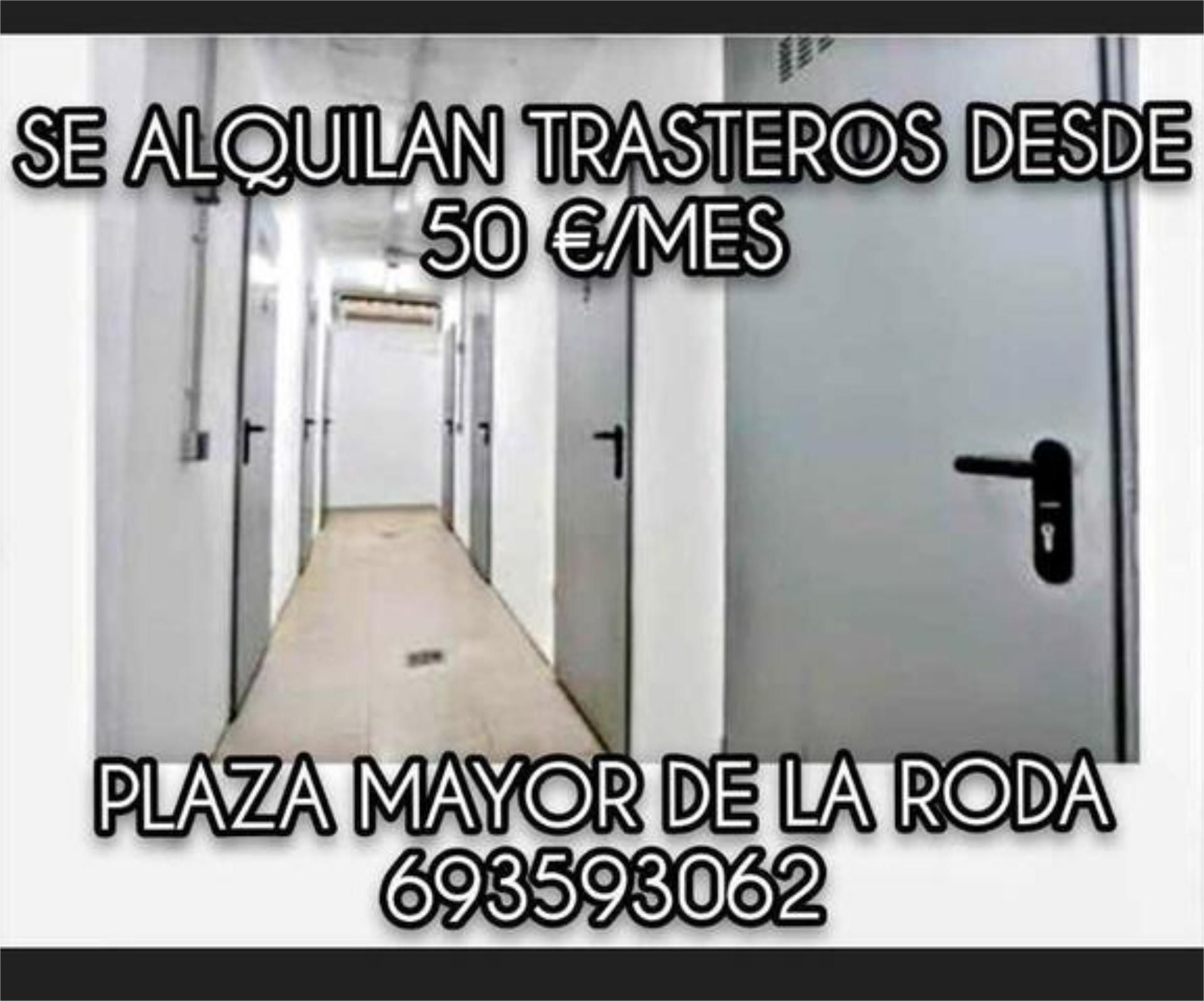 Traster de lloguer en La Roda