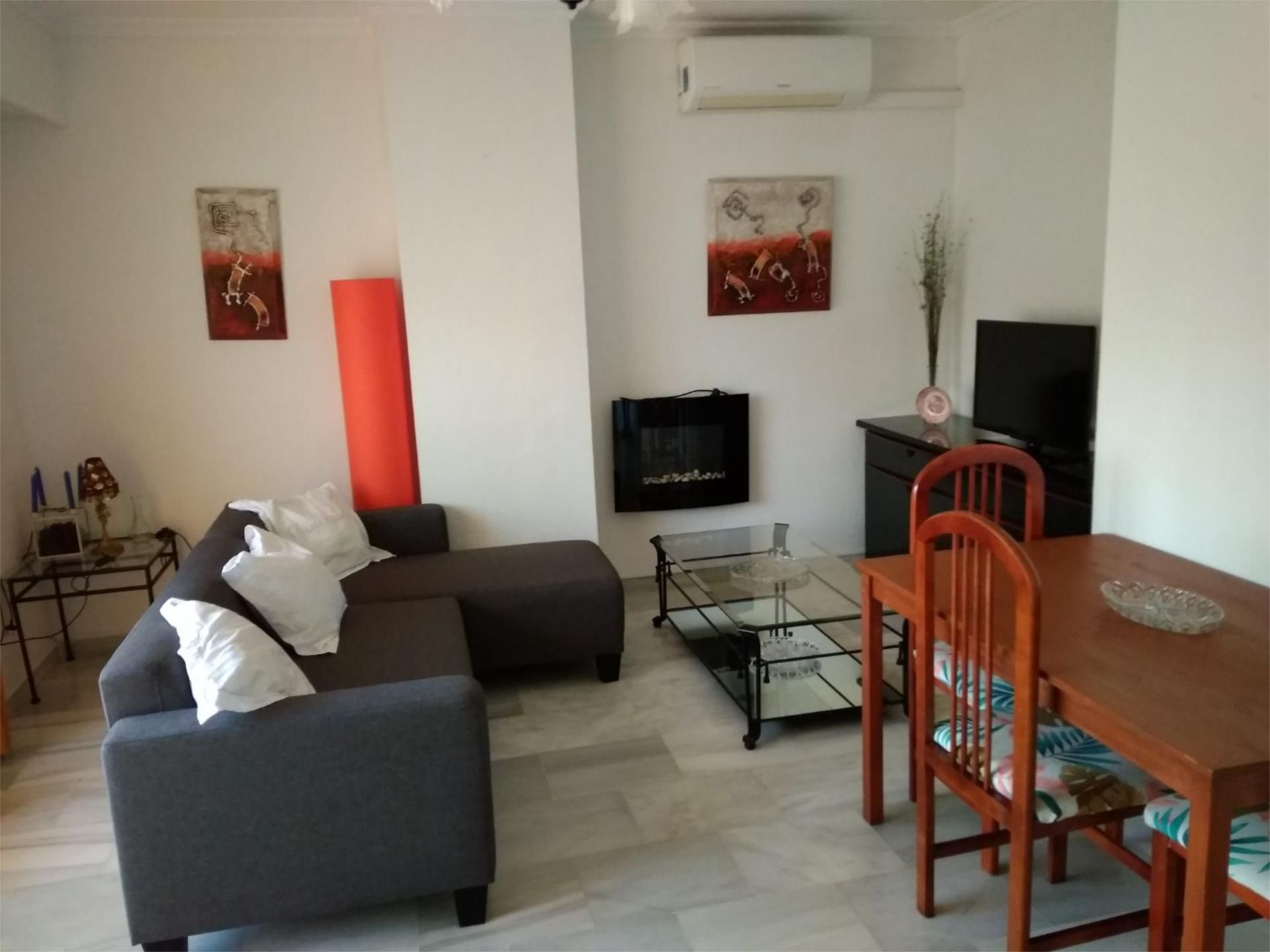 Àtic de lloguer a Plaza de la Hispanidad, 4, Centro ciudad Sala d'estar de Àtic de lloguer en Fuengirola