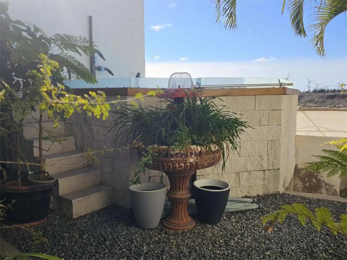 Casa adosada en venda a Calle Dean Rodríguez Bolaños, 34, Sardina Terrassa de Casa adosada en venda en Santa Lucía de Tirajana amb Aire condicionat, Jardí privat i Terrassa