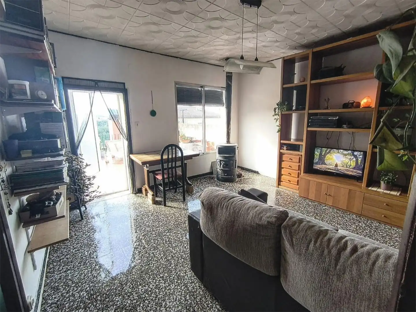 Wohnung zum Verkauf in Carrer Església, 25, Els Guiamets Wohnzimmer von Wohnung zum Verkauf in Els Guiamets mit Heizung, Privatgarten und Terrasse