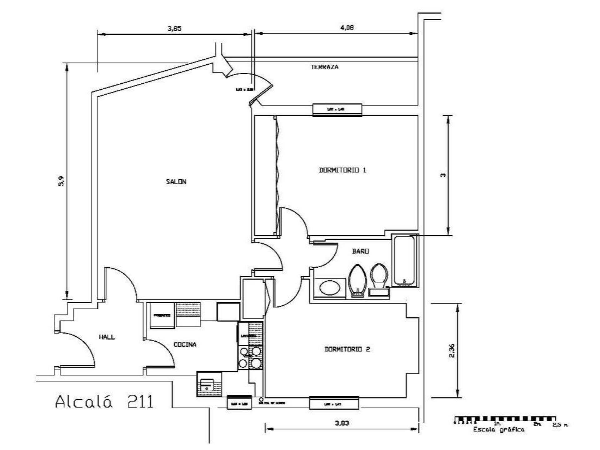 Pis de lloguer a Calle Alcalá, 211, Guindalera Pis de lloguer a Calle Alcalá, 211, Guindalera