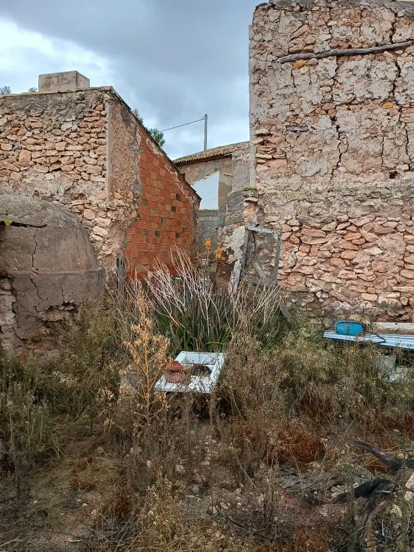 Garden of Detached homes for sale in Tobarra