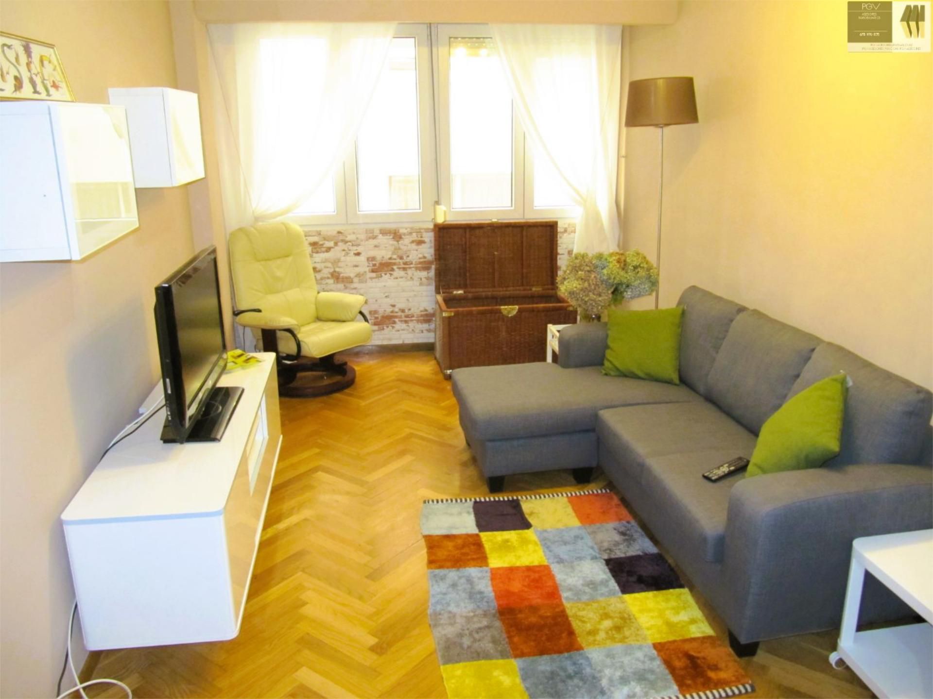 Flat to rent in Rúa Novoa Santos, 13, Cuatro Caminos - Plaza de la Cubela Living room of Flat to rent in A Coruña Capital with Balcony