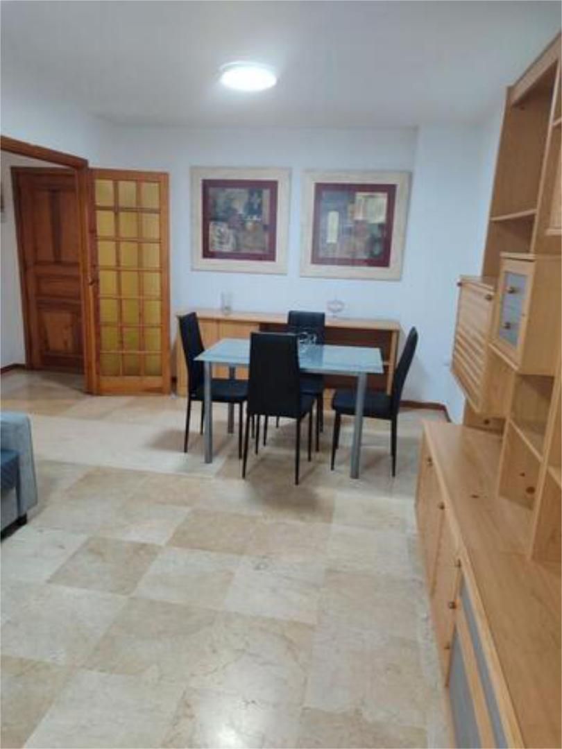 Menjador de Apartament de lloguer en  Santa Cruz de Tenerife Capital amb Terrassa i Moblat