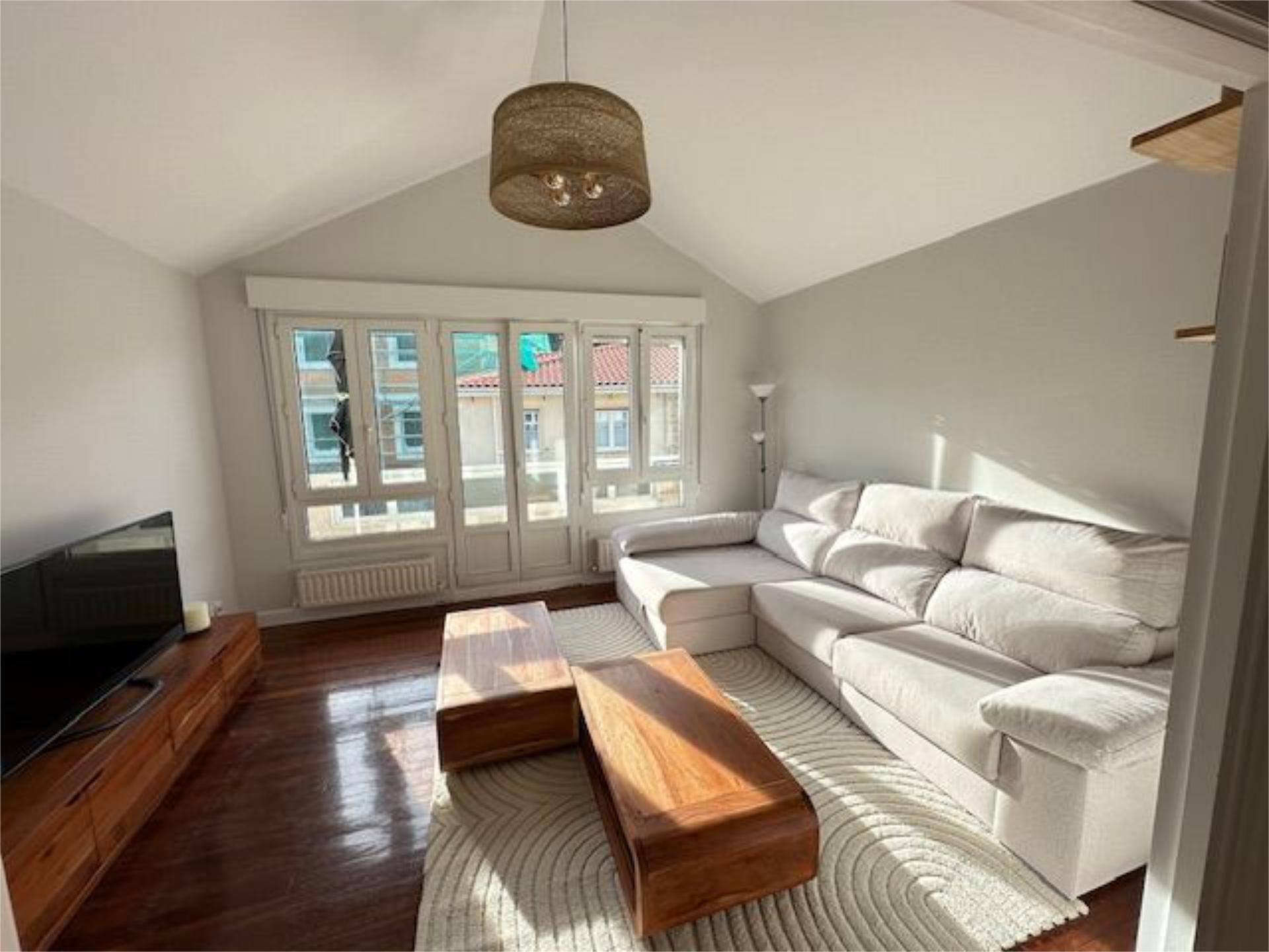 Living room of Flat for sale in Lemoiz  with Heating, Private garden and Parquet flooring