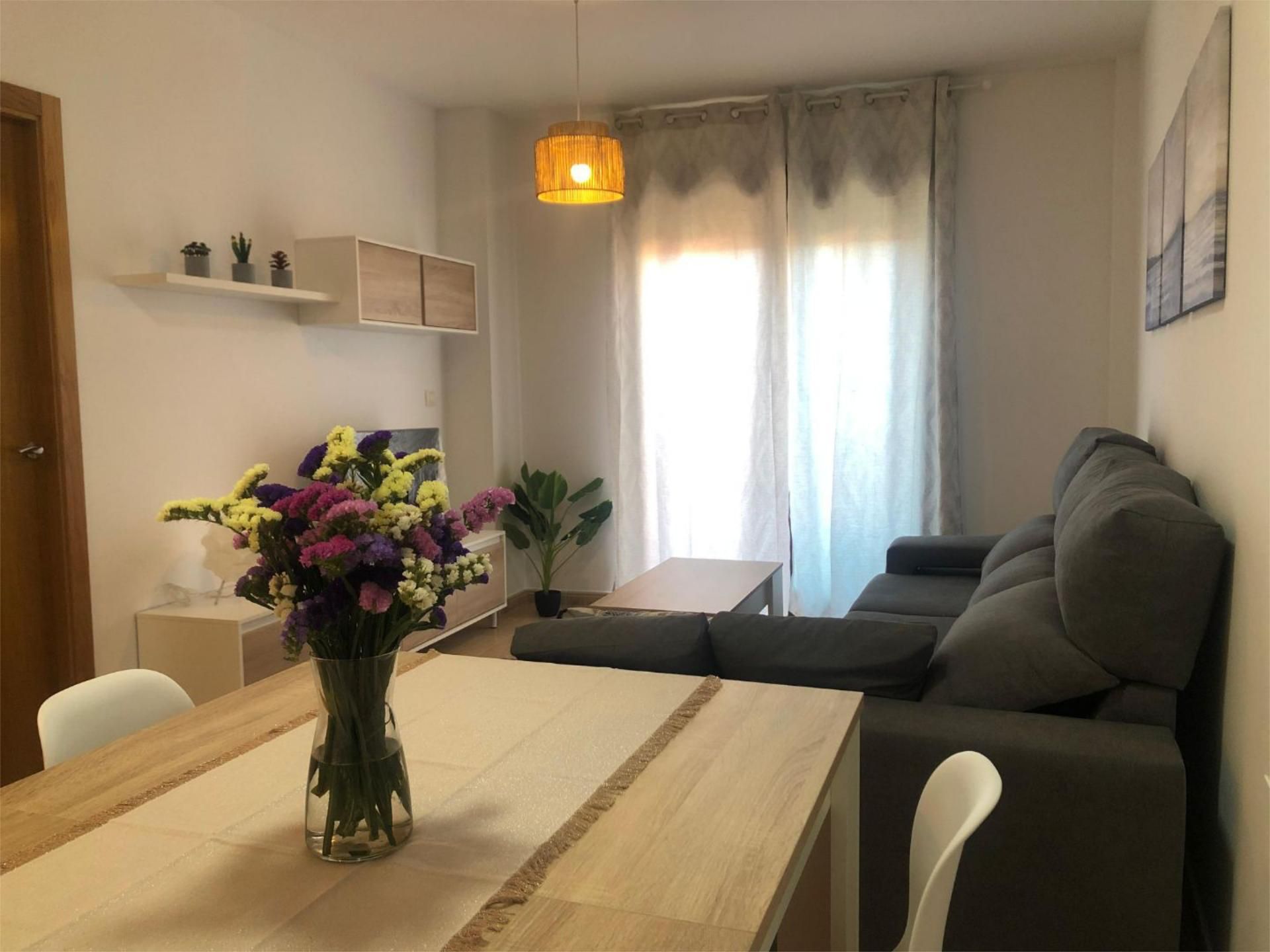 Living room of Flat to rent in Cartagena  with Air Conditioner, Heating and Furnished