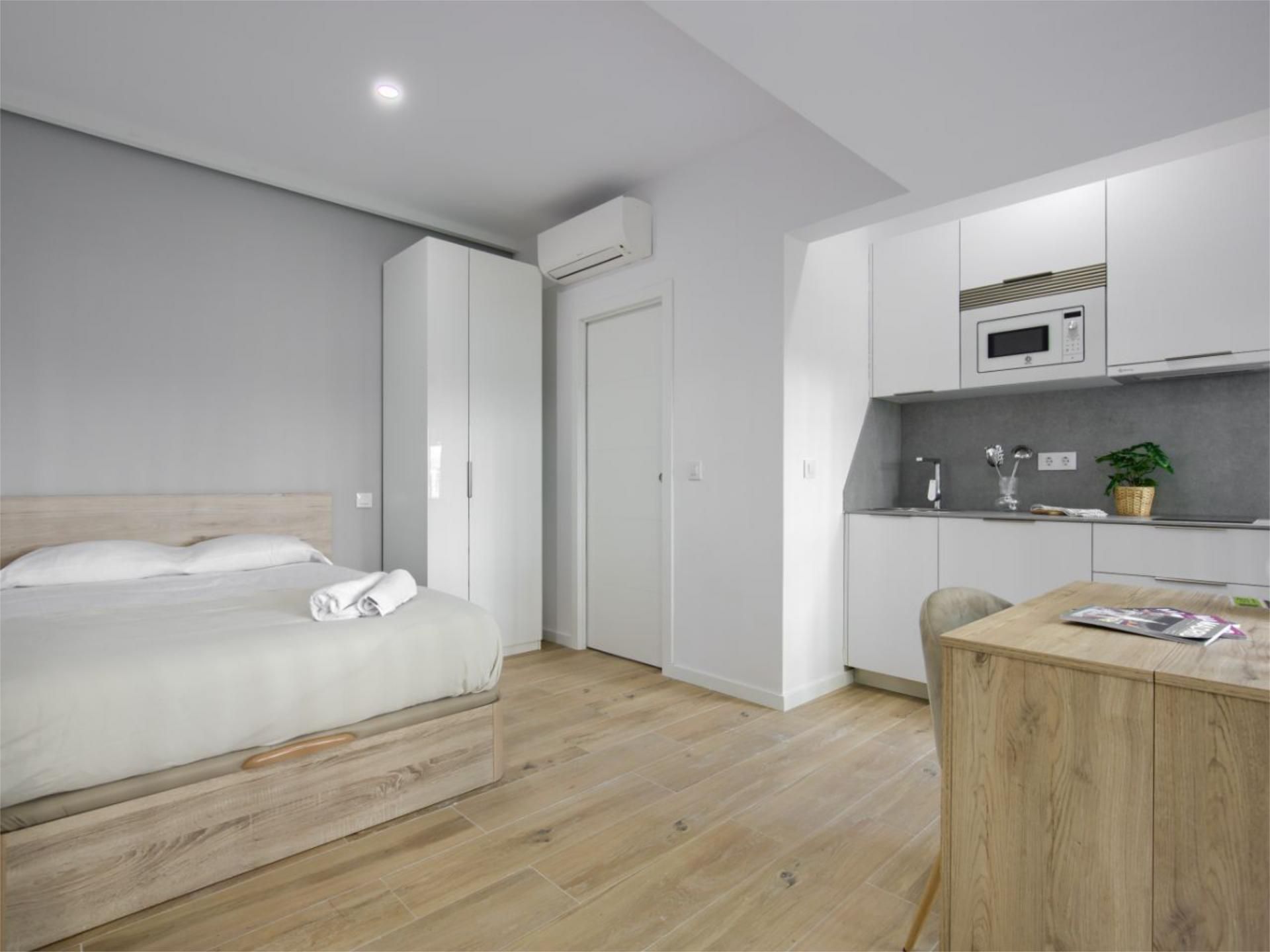 Apartament de lloguer a Avenida del Doctor Federico Rubio y Galí, 11, Bellas Vistas Dormitori de Apartament de lloguer en Madrid Capital amb Aire condicionat, Calefacció i Moblat