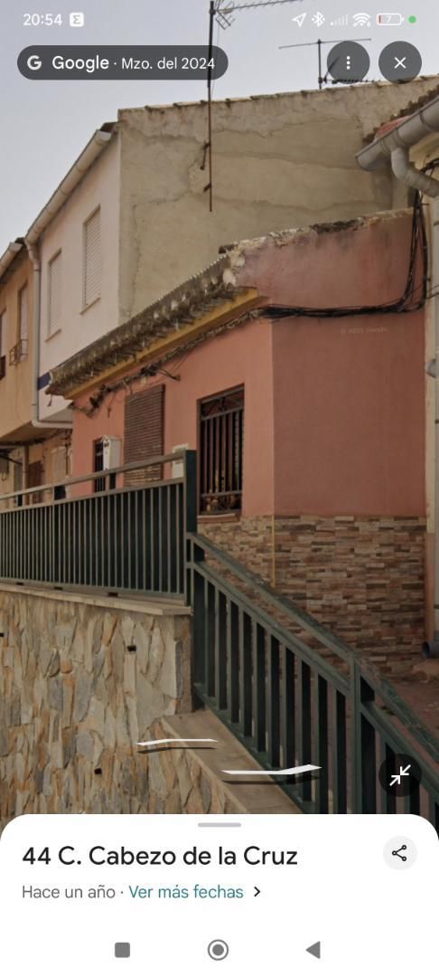 Exterior view of Single-family semi-detached for sale in Abarán  with Terrace