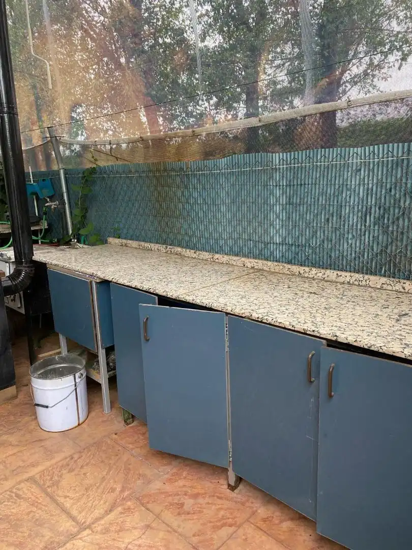 Cocina de Finca rústica en venta en Daganzo de Arriba con Aire acondicionado, Calefacción y Jardín privado