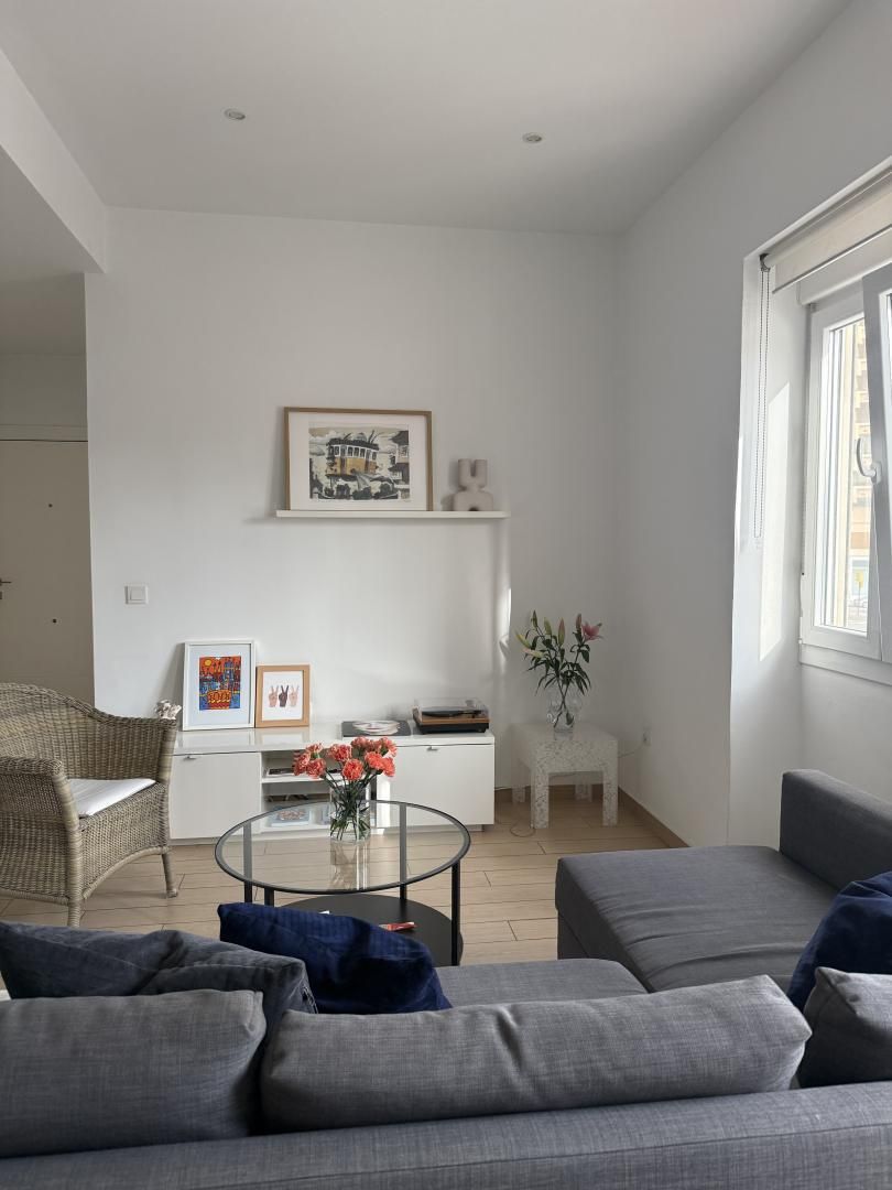 Pis per a compartir a Calle Alférez Beltrán Monchón, 9, Carranque - Haza Cuevas Sala d'estar de Pis per a compartir en Málaga Capital amb Aire condicionat i Moblat