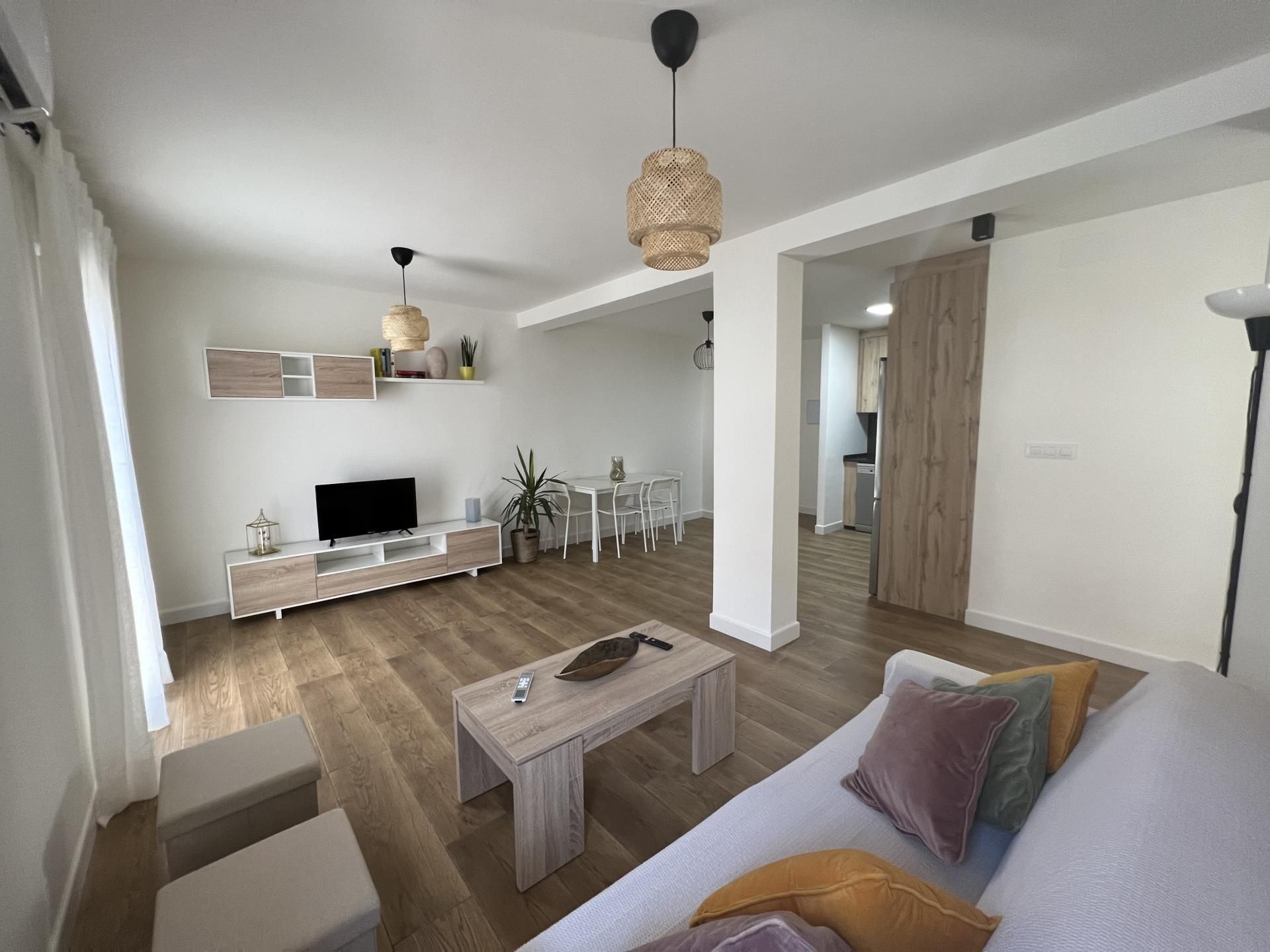 Sala d'estar de Pis de lloguer en Zafra amb Aire condicionat, Calefacció i Terrassa