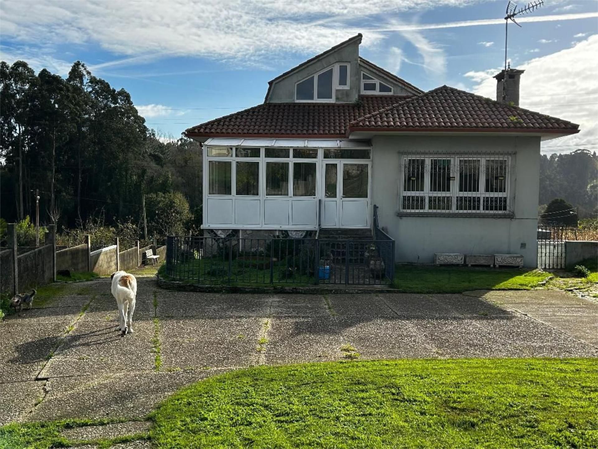 Exterior view of Flat for sale in Oleiros  with Terrace