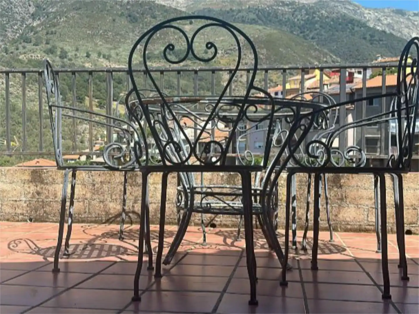 Casa o chalet de alquiler en Calle del Tejar, 63, Guijo de Santa Bárbara Terraza de Casa o chalet de alquiler en Guijo de Santa Bárbara con Aire acondicionado, Calefacción y Terraza