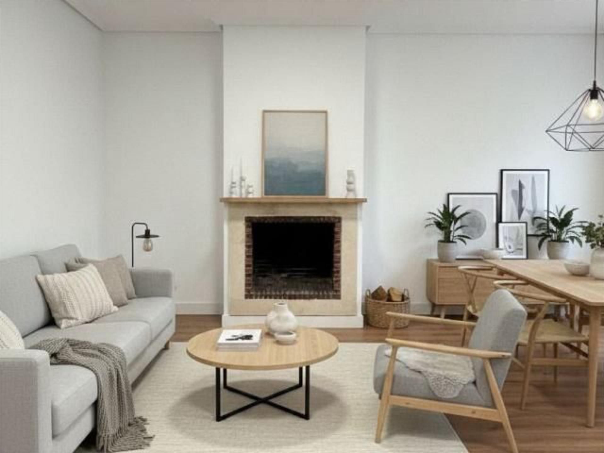 Living room of Flat for sale in Paracuellos de Jarama  with Air Conditioner, Heating and Private garden