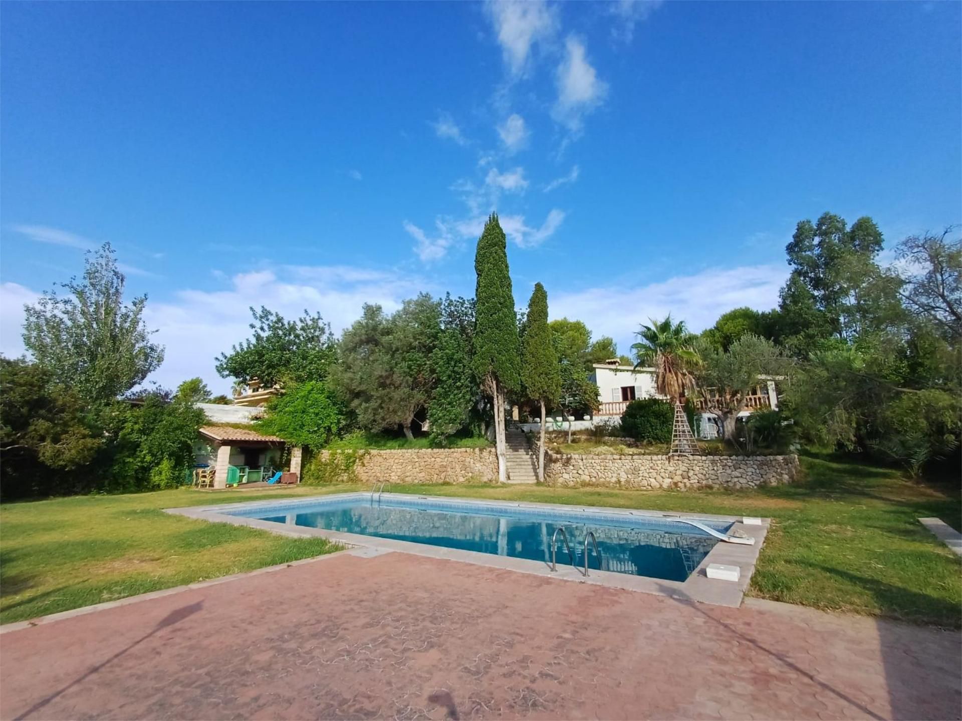 Swimming pool of Country house for sale in  Palma de Mallorca  with Air Conditioner, Terrace and Swimming Pool