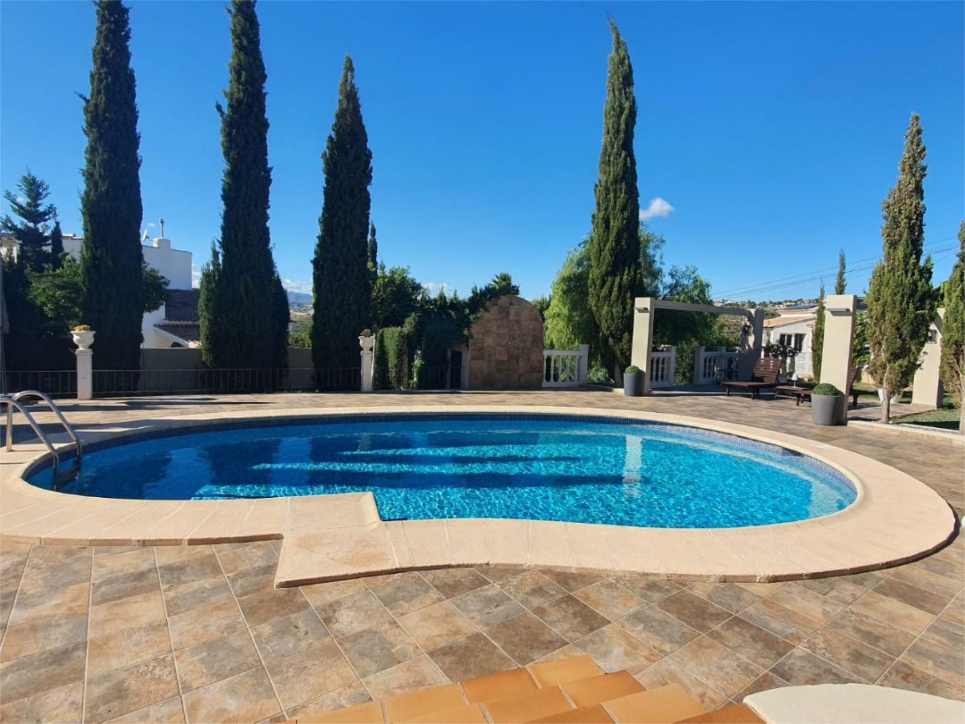 Swimming pool of House or chalet for sale in Benitachell / El Poble Nou de Benitatxell  with Air Conditioner, Terrace and Swimming Pool