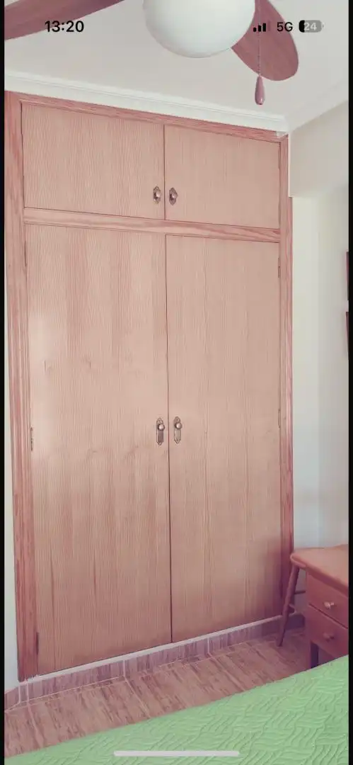 Schlafzimmer von Wohnung zur Miete in La Manga del Mar Menor mit Klimaanlage, Heizung und Privatgarten