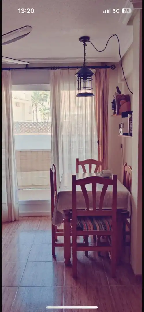 Terrasse von Wohnung zur Miete in La Manga del Mar Menor mit Klimaanlage, Heizung und Privatgarten