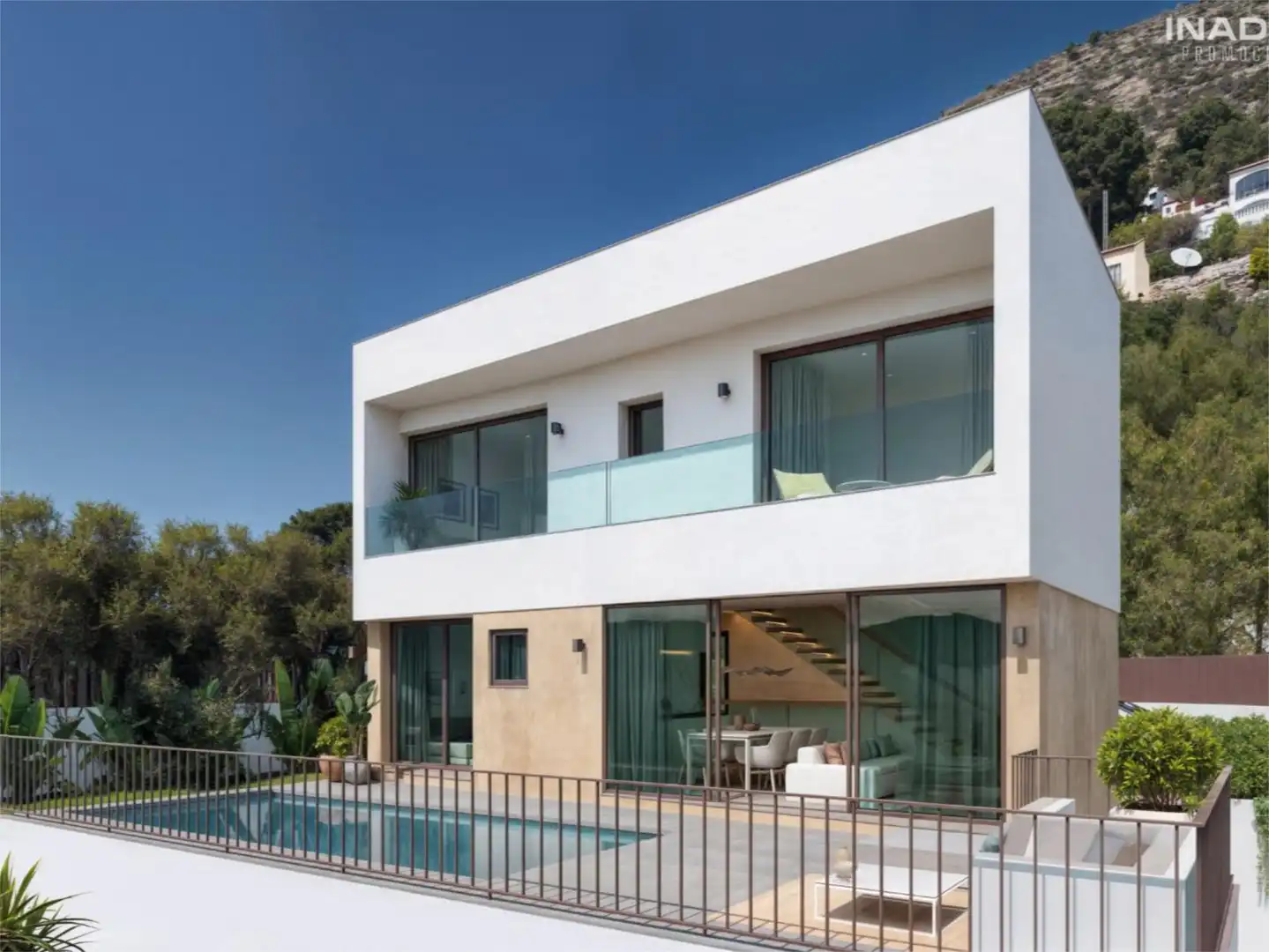 Houses for sale in Calle Les Forques, 19, Alcalalí Exterior view of Houses for sale in Alcalalí with Air Conditioner, Terrace and Swimming Pool