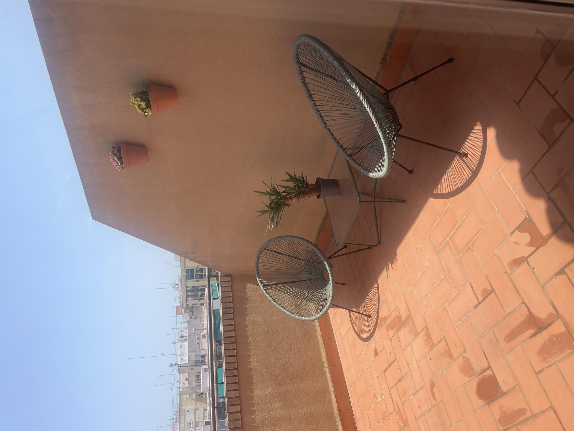 Terrassa de Pis de lloguer en  Valencia Capital amb Aire condicionat, Calefacció i Terrassa