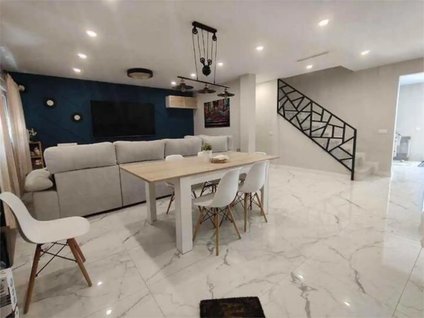 Living room of Houses for sale in La Lantejuela   with Terrace