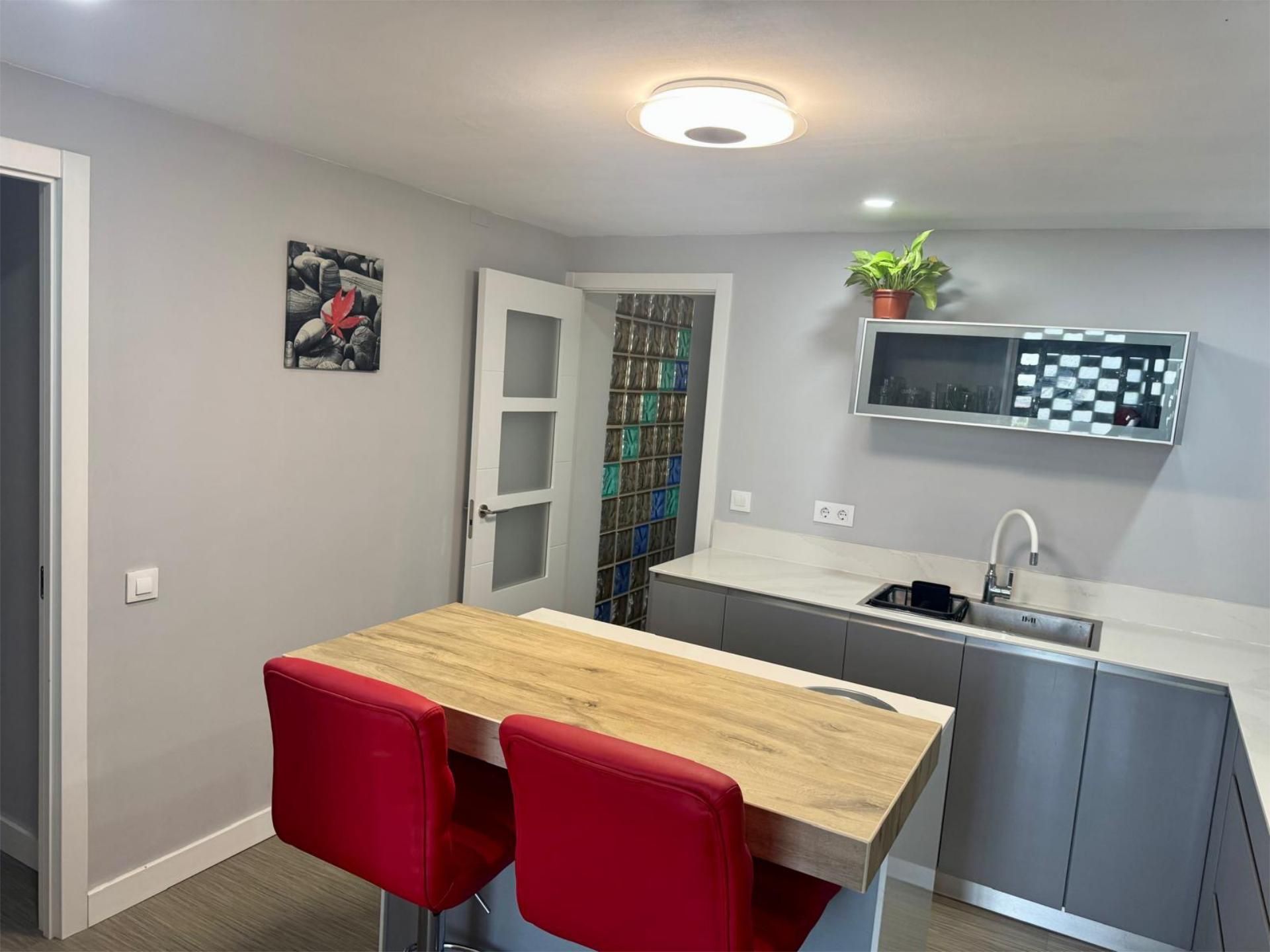 Kitchen of Flat for sale in Algeciras  with Terrace and Balcony