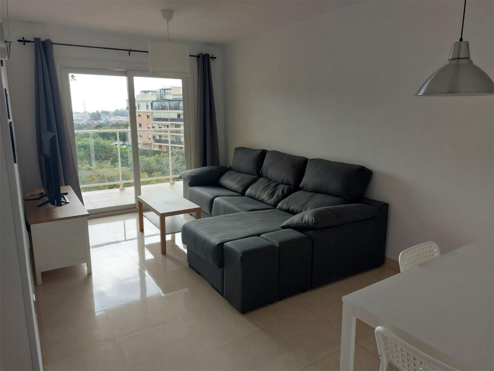 Living room of Flat to rent in Málaga Capital  with Air Conditioner, Heating and Terrace