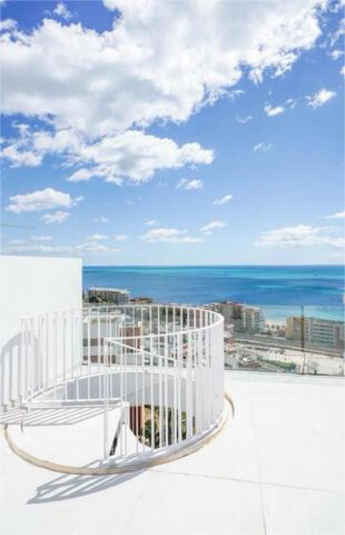 Attic for sale in Las Gaviotas - Carvajal Exterior view of Attic for sale in Fuengirola with Terrace and Swimming Pool