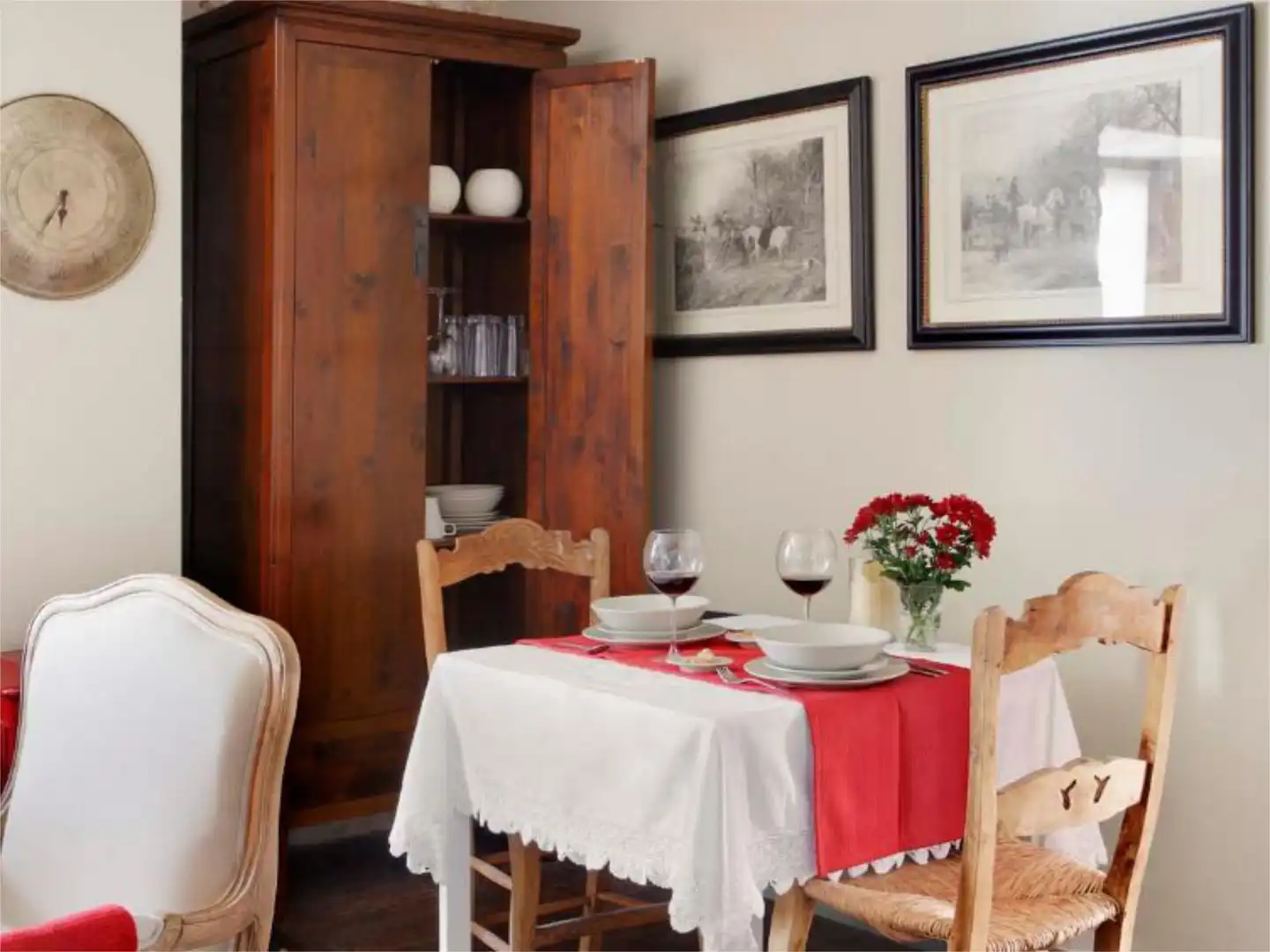 Wohnungen zum Verkauf in Calle la Plaza, 1, El Olivar Esszimmer von Wohnungen zum Verkauf in El Olivar mit Parkett und Möbliert