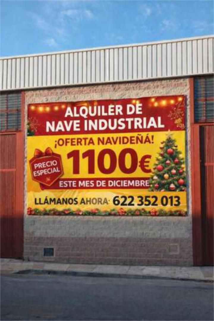 Exterior view of Industrial buildings to rent in Roquetas de Mar