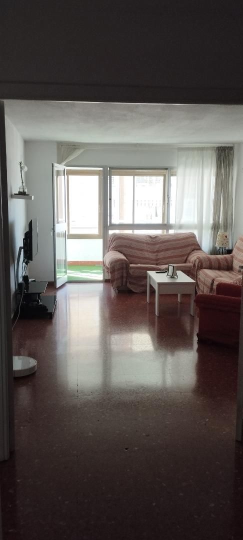 Living room of Flat to share in Málaga Capital  with Terrace, Furnished and Oven