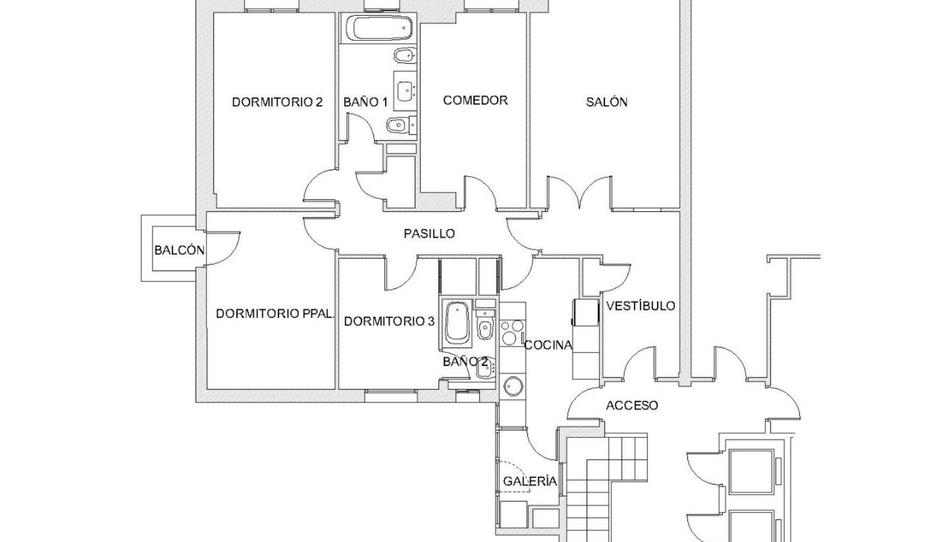 Flat to rent in Calle Padre Francisco Suárez, 2, Campo Grande, Valladolid - image 1 Photo 1 of Flat to rent in Calle Padre Francisco Suárez, 2, Campo Grande, Valladolid