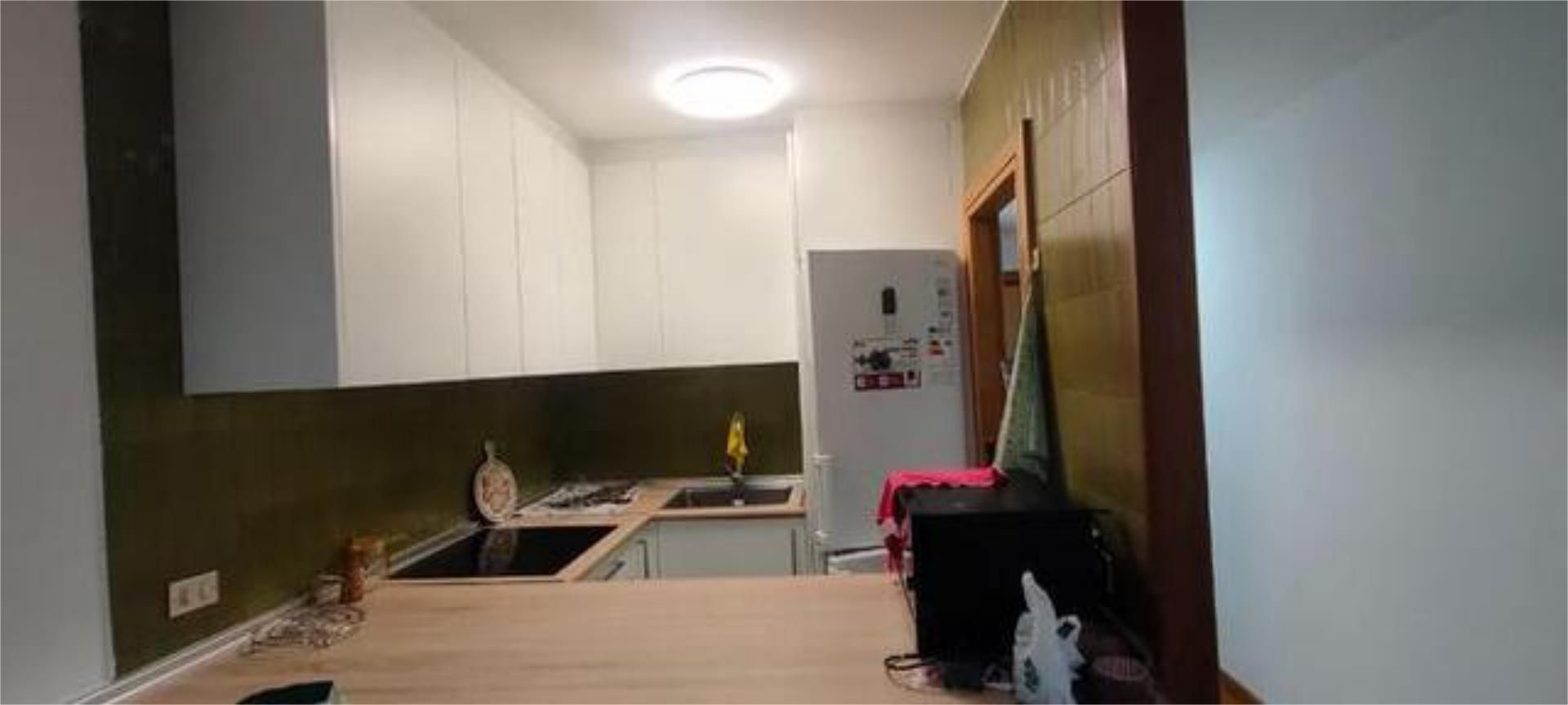 Kitchen of Flat to rent in Vigo   with Heating, Terrace and Furnished