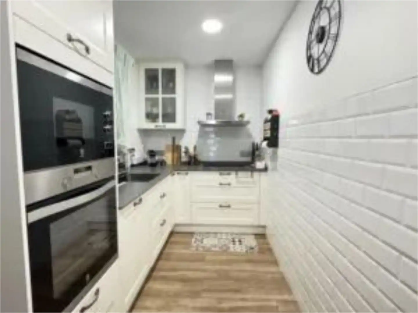 Kitchen of Flat for sale in Terrassa  with Air Conditioner, Terrace and Balcony