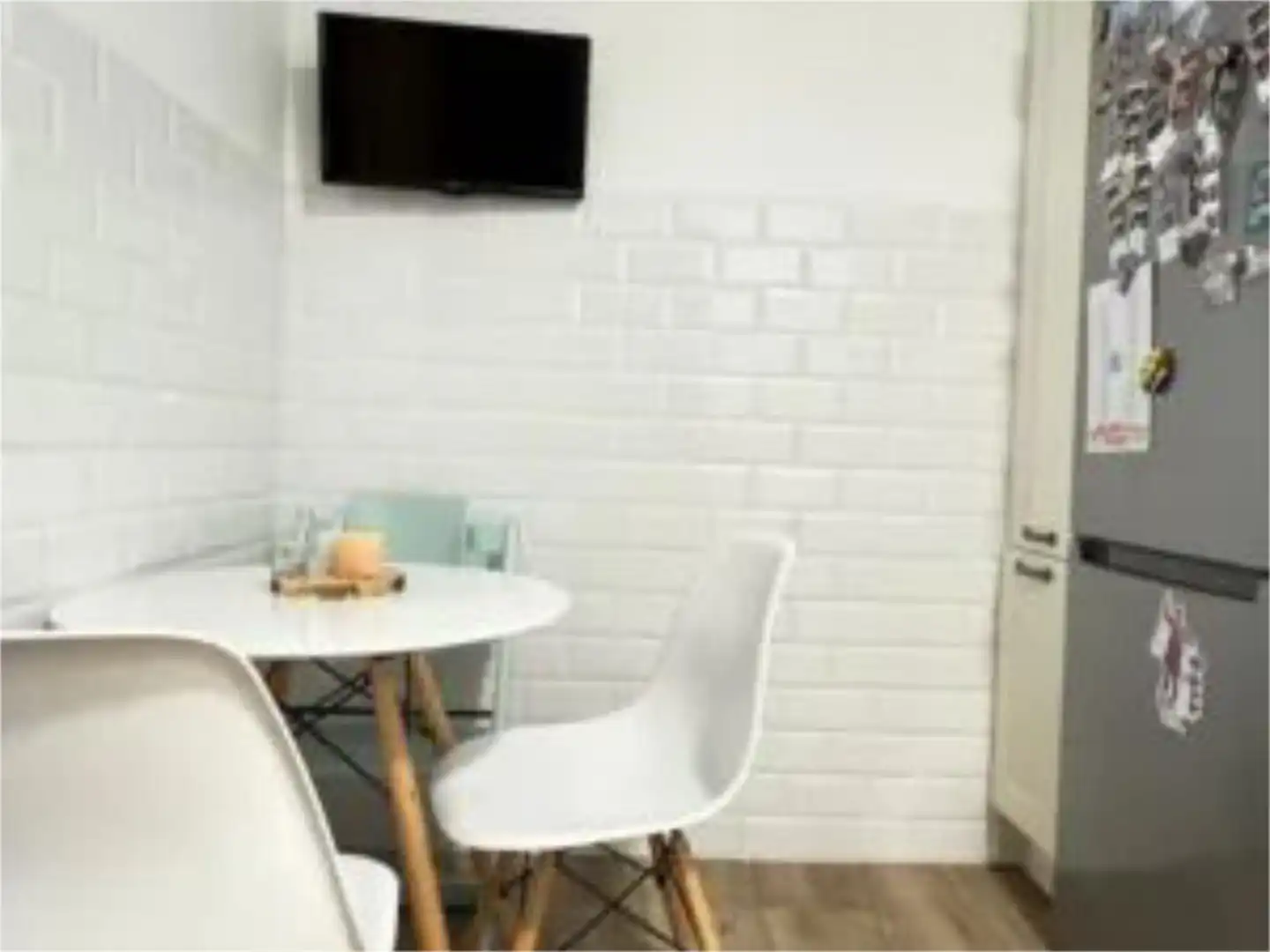 Dining room of Flat for sale in Terrassa  with Air Conditioner, Terrace and Balcony