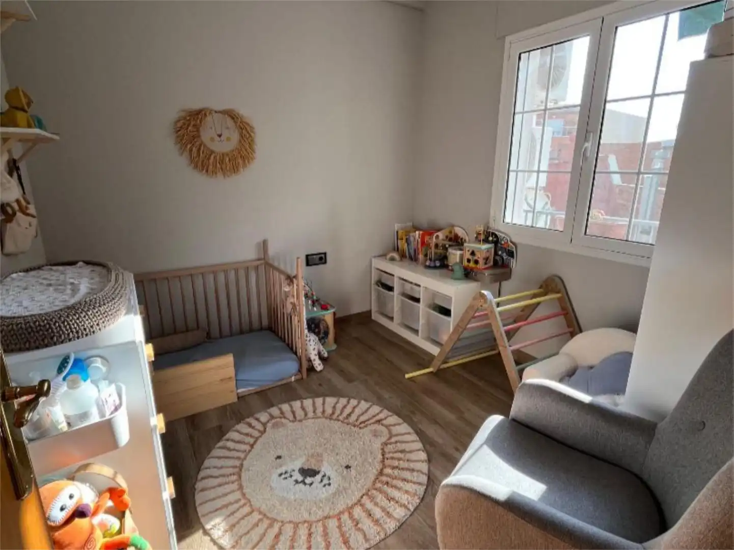 Living room of Flat for sale in Terrassa  with Air Conditioner, Terrace and Balcony