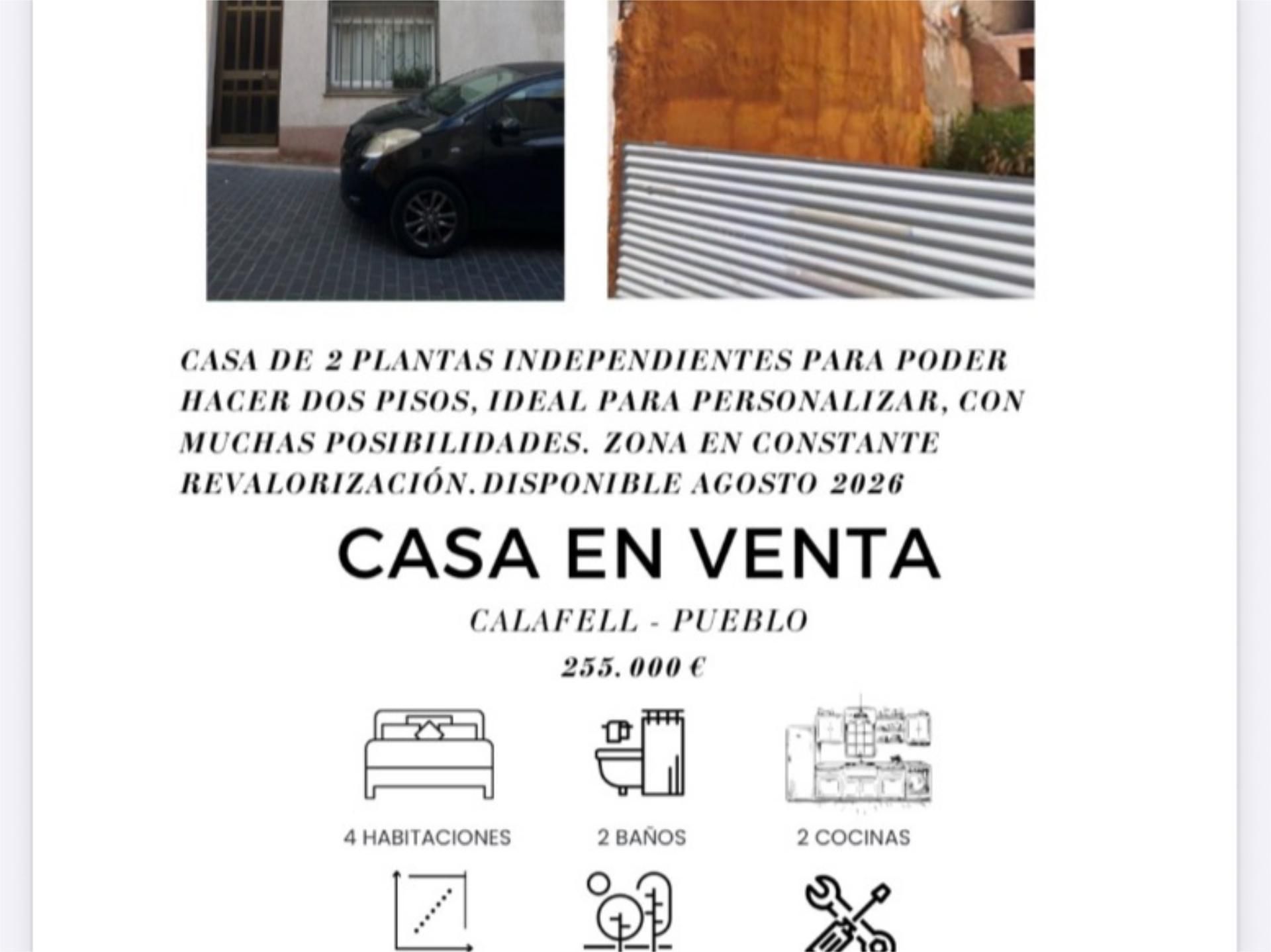 Casa o xalet en venda a Carrer Joan Miró, 7, Calafell Poble Vista exterior de Casa o xalet en venda en Calafell amb Terrassa